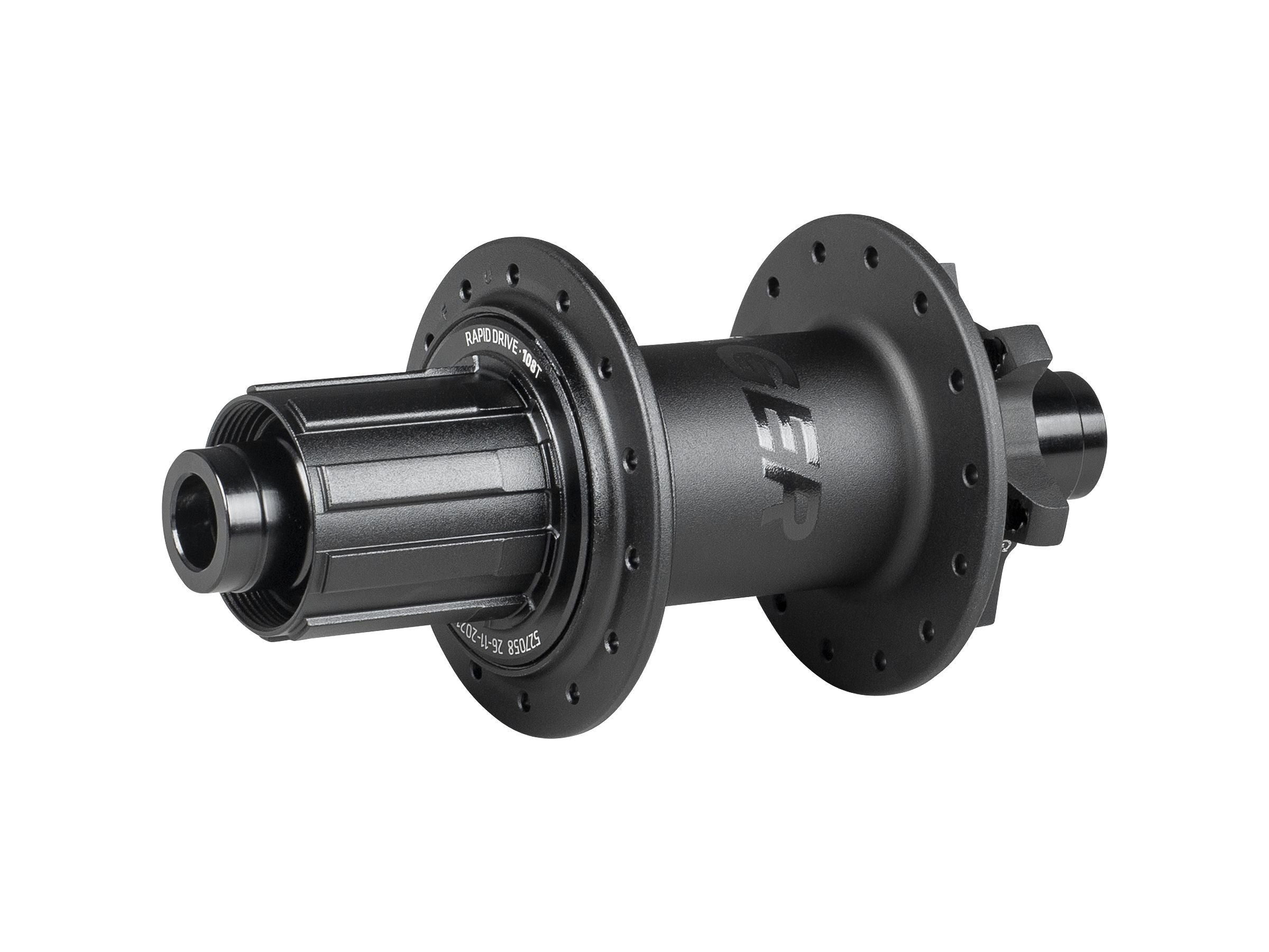 Bontrager Hub Rear Rapid Drive 108 142X12Mm Thru 28H Black Hub Parts