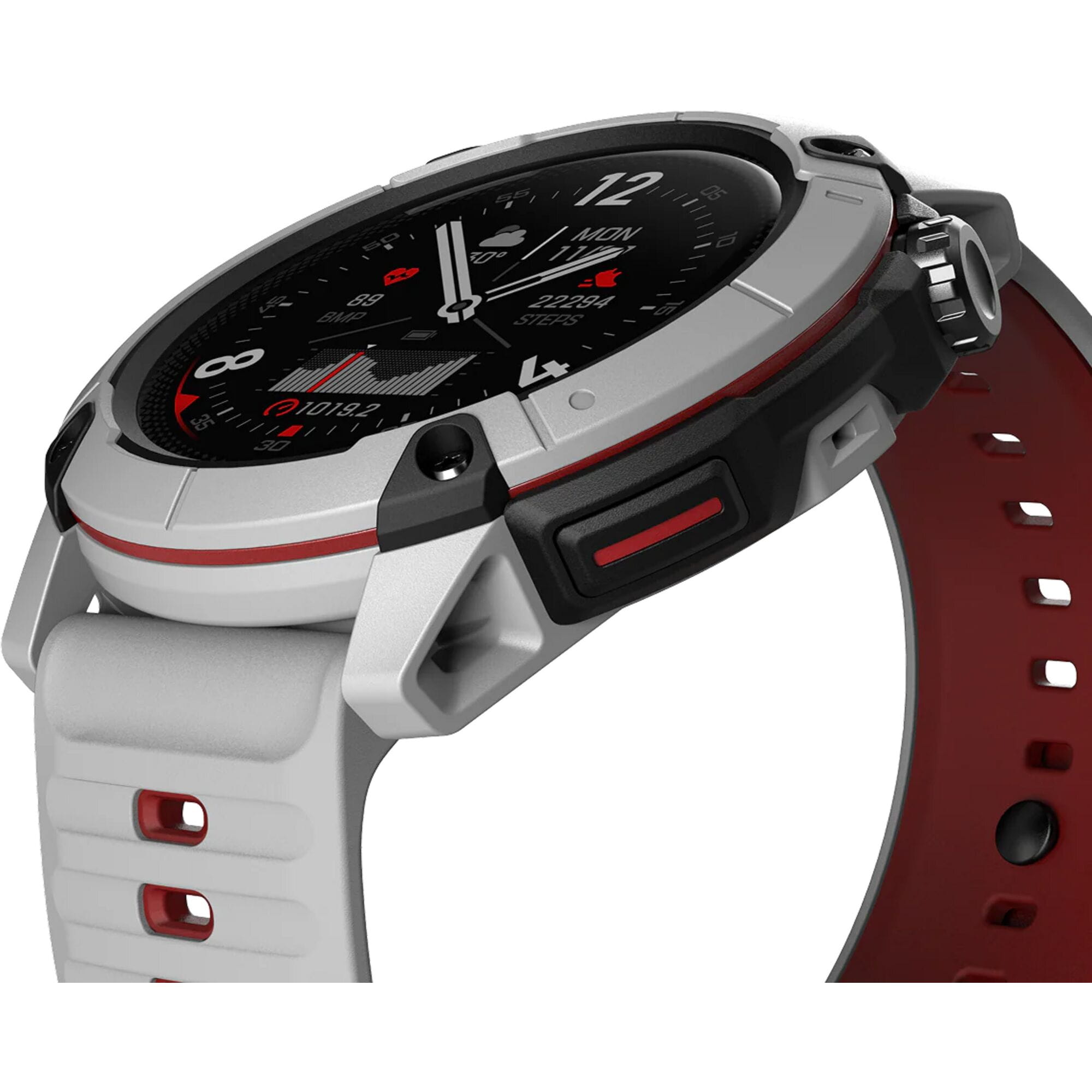 Coros NOMAD outdoor GPS smartwatch with adventure journal and multiple sport modes, shown in ash color.
