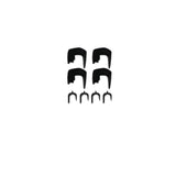 Rixen-Kaul Mounts & Spares - Klickrail Oversize Hooks Set