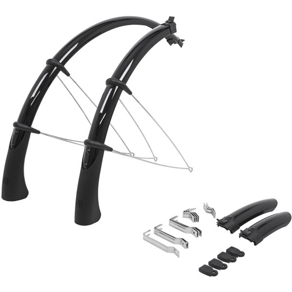 M Part Road Guards - QF Quick Fit mudguards 700 x 38mm black