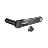 SRAM Force D2 right crankarm power meter upgrade for DUB crankset, no chainrings, showing sleek black crankarm with power sensor