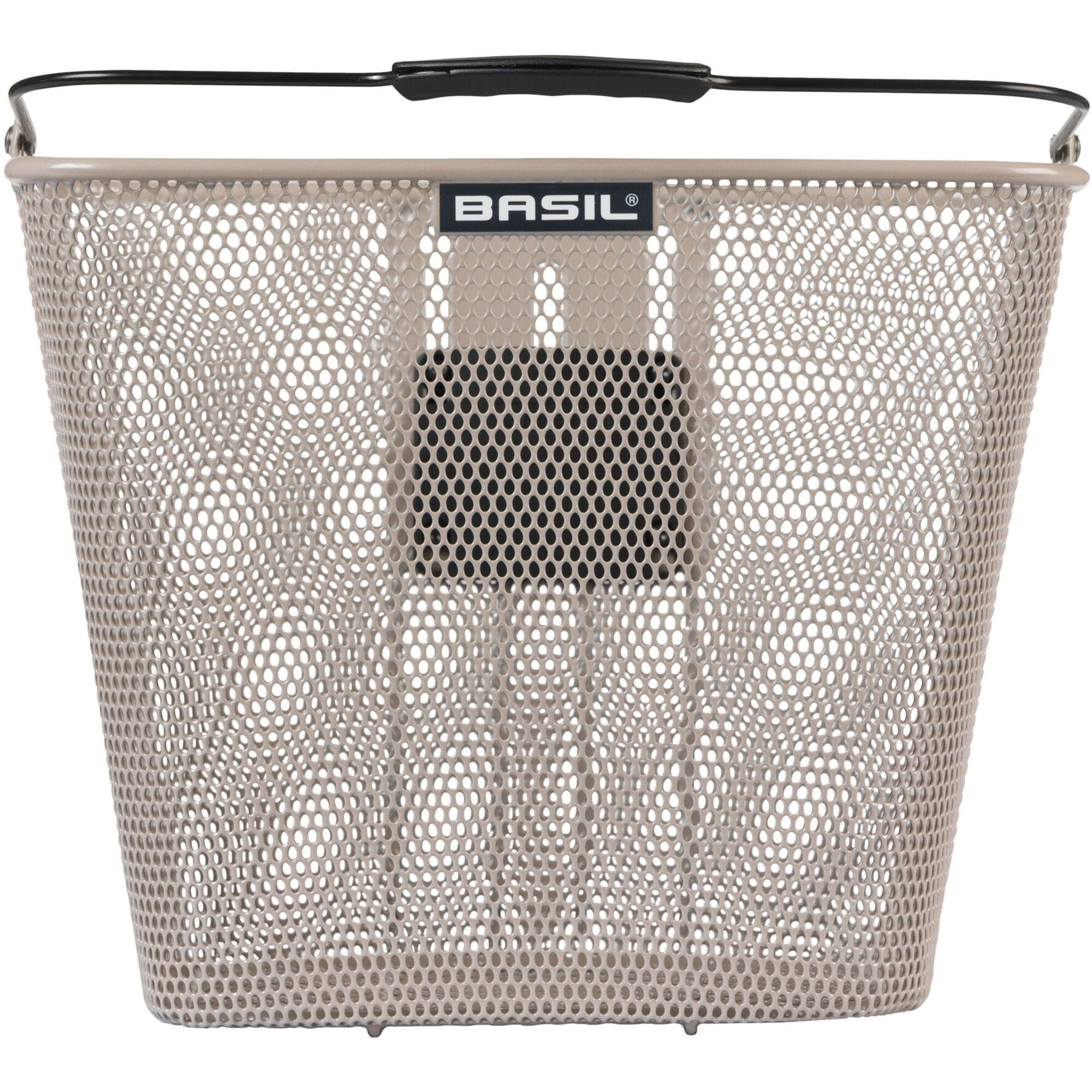 Aztec Panniers & Bags - Bilbao front bicycle basket KF nude metallic
