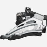 Shimano Deore M6025-L Double Front Derailleur Low Clamp Top Swing Down Pull Front Mech