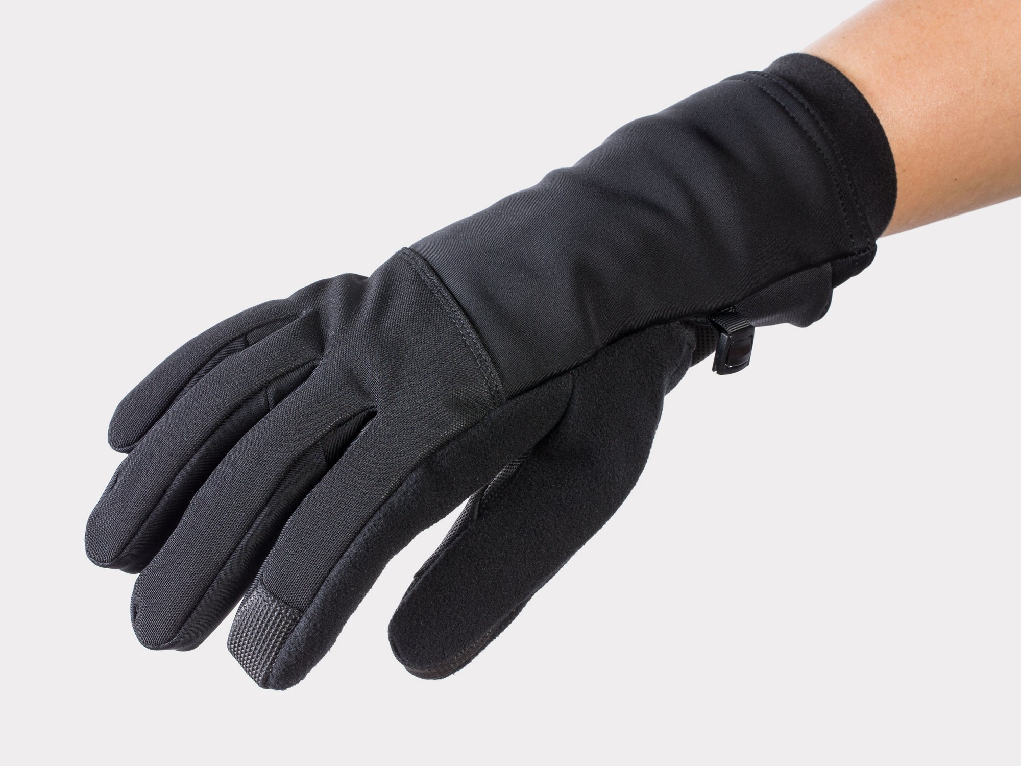 Bontrager Velocis Women's Softshell Cycling Glove Black L | Swinnerton Cycles