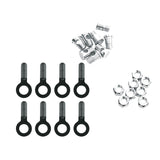 SKS Mounts & Spares - 8X BoltsNuts & Endcaps For Chromoplastics/Longboard