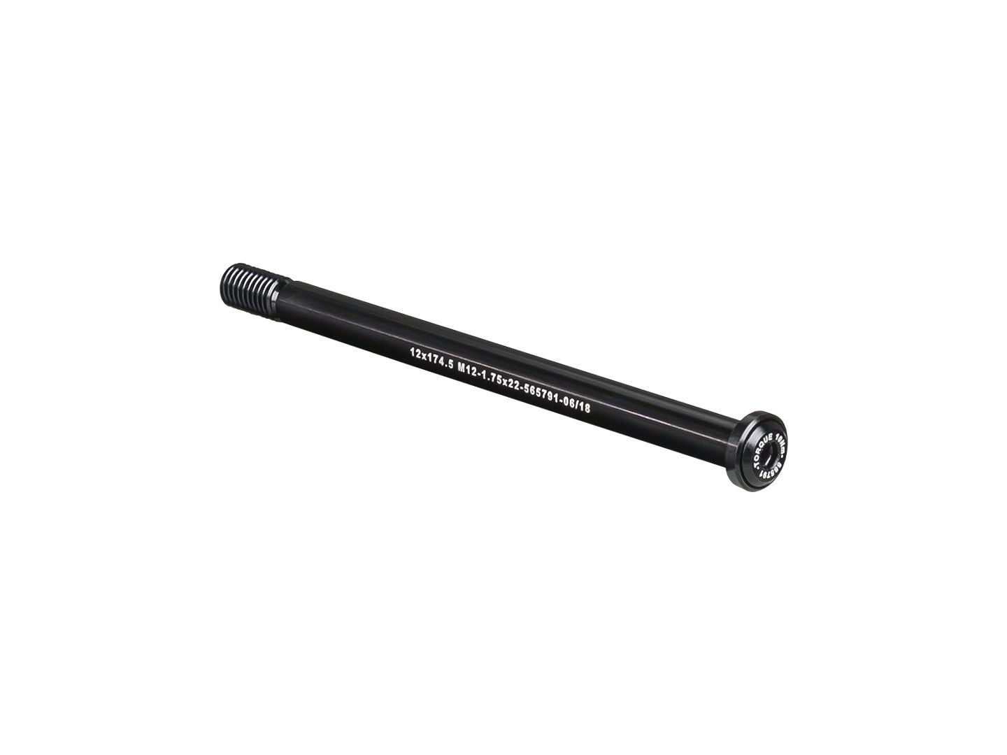 Bontrager Switch Lever Rear Thru-Axle Black Rear 174.5mm