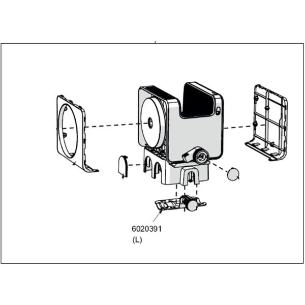 Elite Fixing Bracket with Bush for Tuo Drive Unit Replacement Part | Swinnerton Cycles