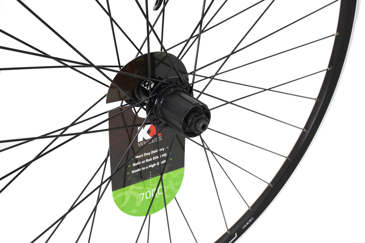 KX Hybrid 700C Doublewall Q/R Cassette Wheel Rim Brake (Rear)