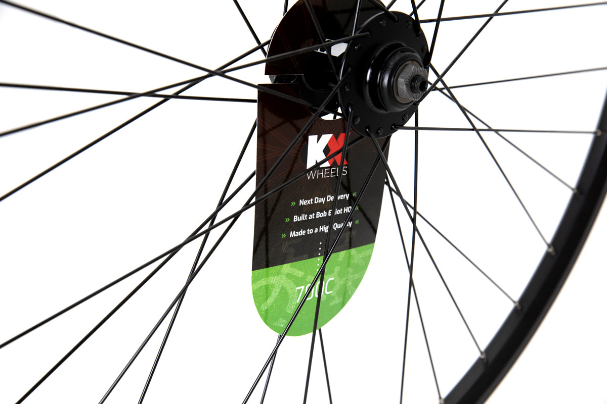 KX Hybrid 700C Doublewall Q/R Wheel Disc Brake in Black (Front)