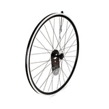 KX Pro Road 700C Q/R Sealed Bearing 8-10 Speed Wheels in Black