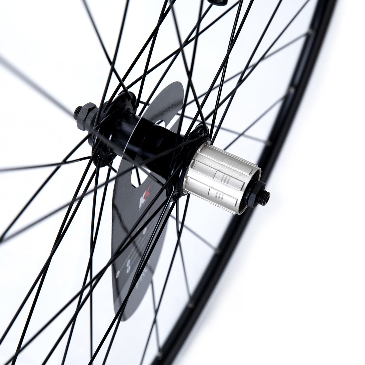 KX Pro Road 700C Q/R Sealed Bearing Wheel 10-11 Speed in Black