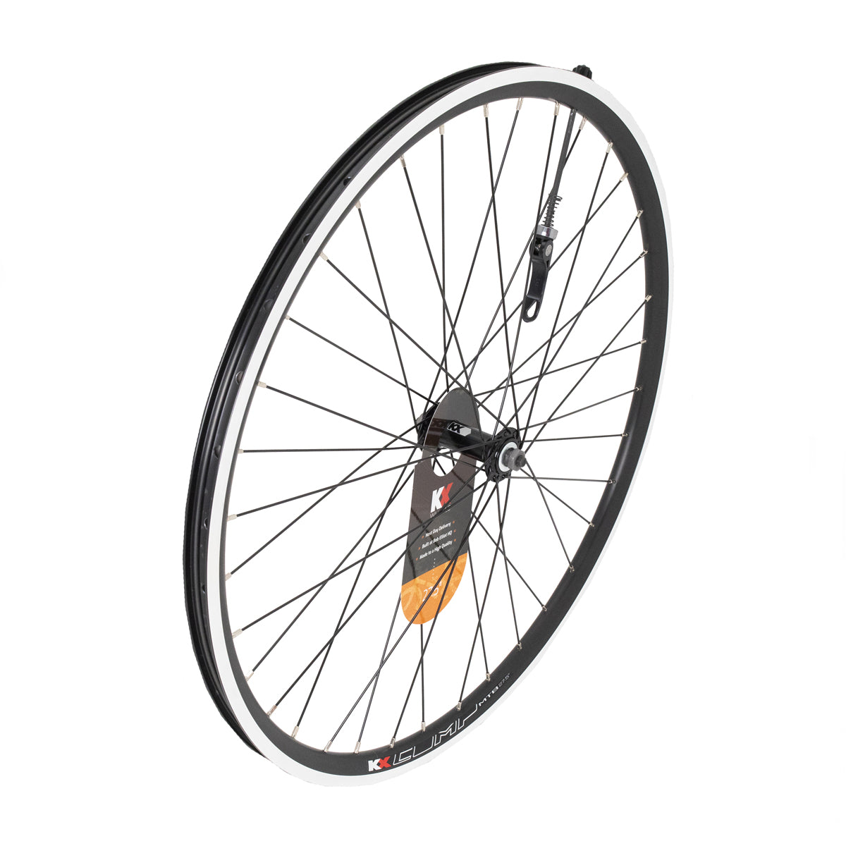 KX-MTB-27.5"-650B-Doublewall-Q/R-Wheel-Rim-Brake-in-Black-(Front)