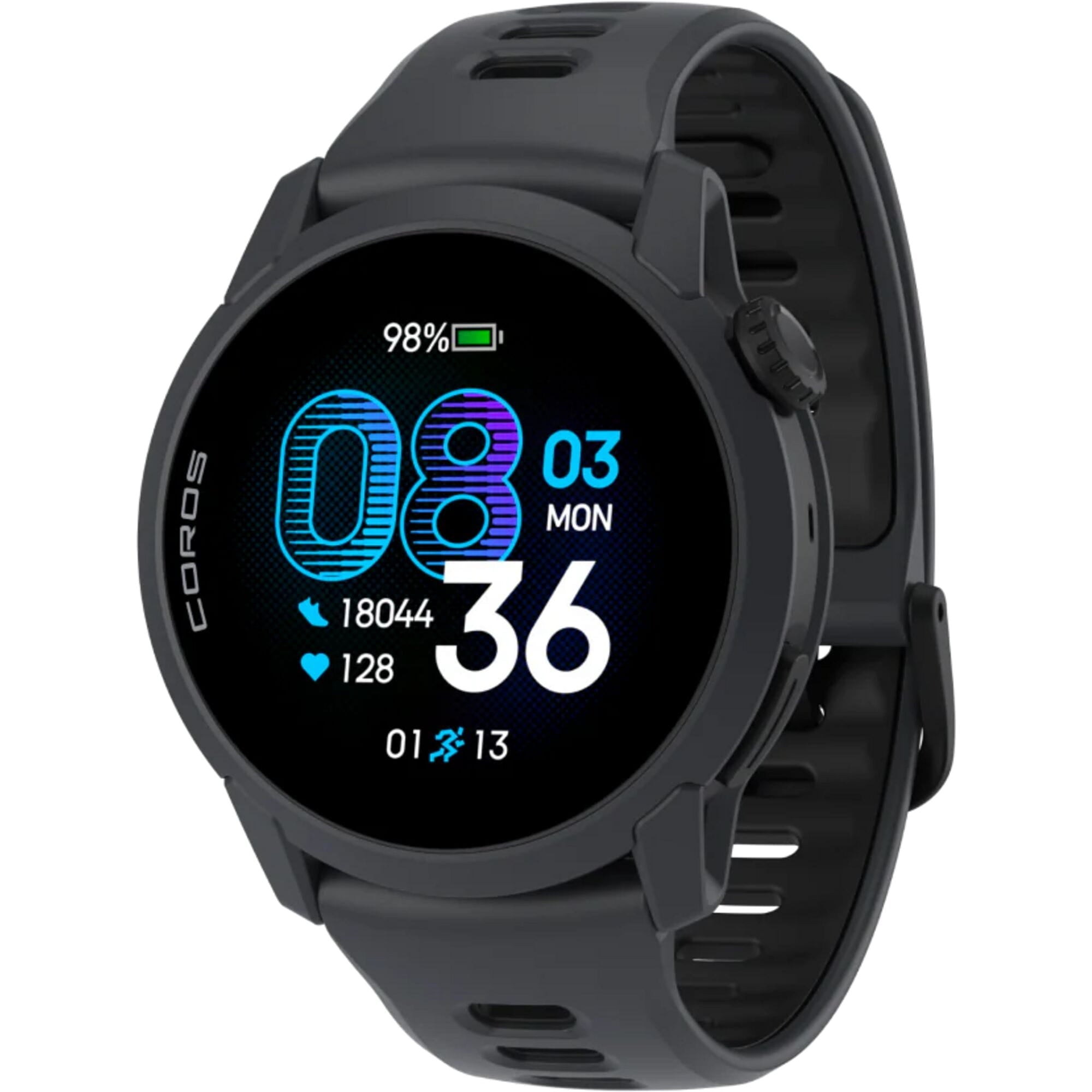 Coros PACE 4 GPS Sport Watch Black Silicone