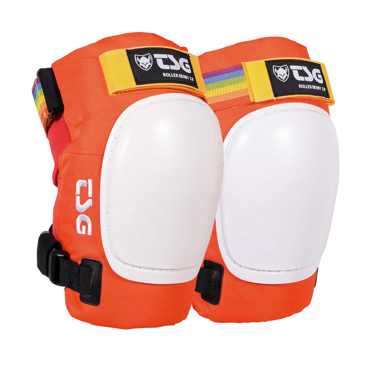 TSG Derby 3.0 Kneepad Protection Coral/Black XS