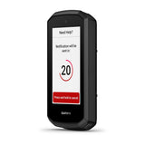 Garmin Edge Explore 3 Plus cycling accessories, close-up of device and mounting options on a white background.