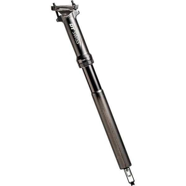 dt swiss seatpost d 232 one carbon dropper post 60 mm drop p86273