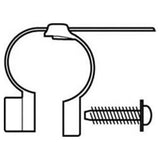 Cateye Spares Mounts & Spares - Universal Light Clamp 18-40mm