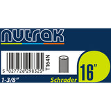 Nutrak 16 X 1 3/8Th Inch Schrader Inner Tube