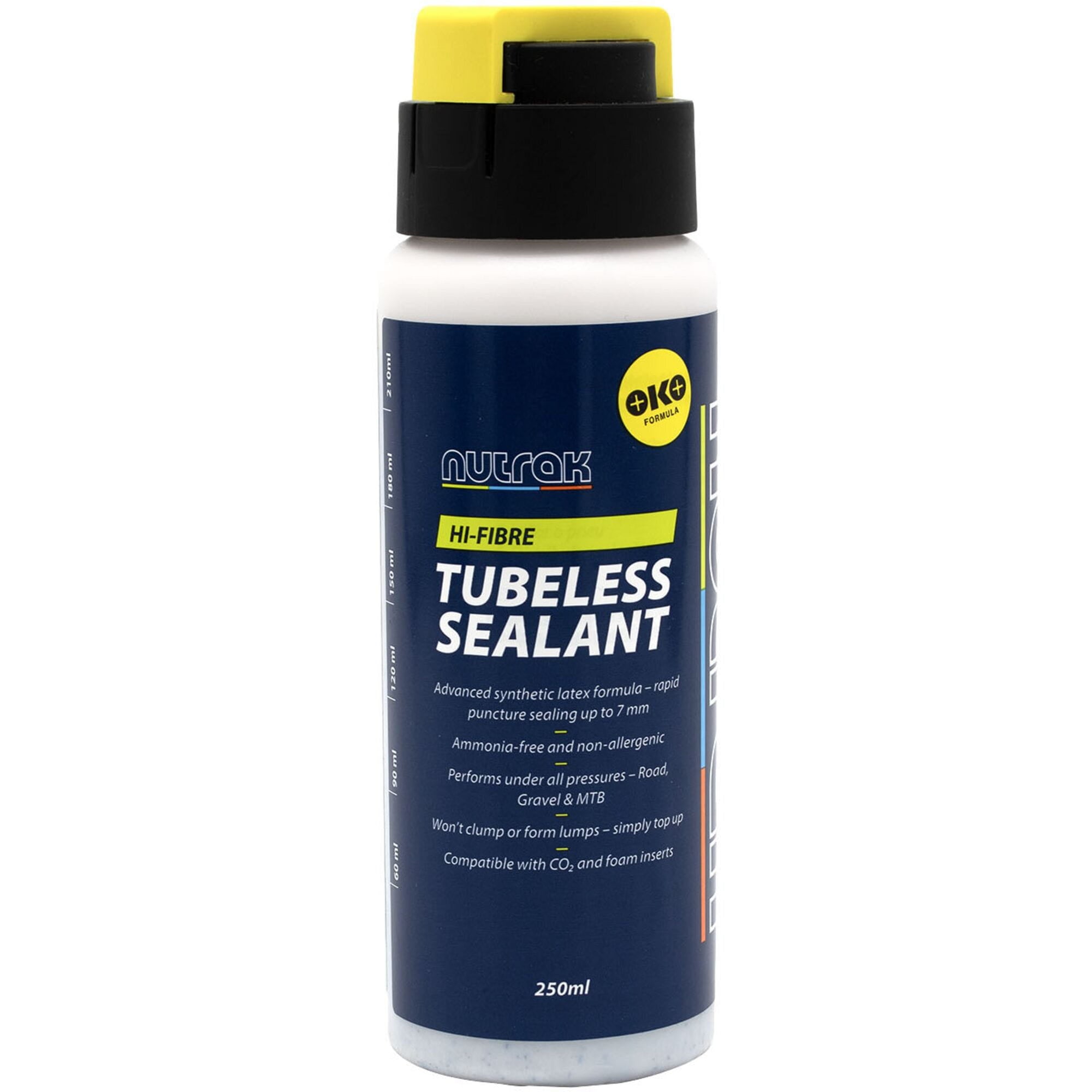 Nutrak tubeless tyres sealant hi fibre 250ml