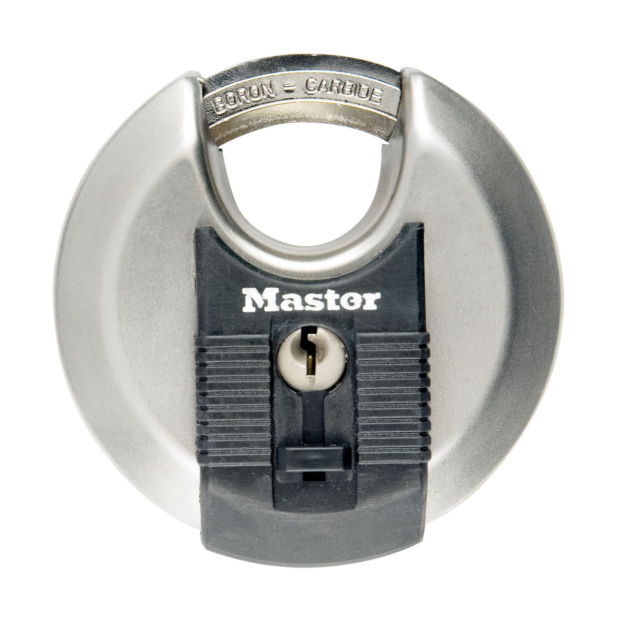 Master Lock Master Lock Excell Discus Round Padlock 70mm [M40] Silver