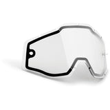 FMF Goggles Powerbomb/PowerCore Lens Dual Pane Clr Eyewear
