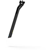 PRO Vibe carbon seatpost for road bikes, 27.2mm diameter, 350mm length, with 0-15mm layback and Di2 integration
