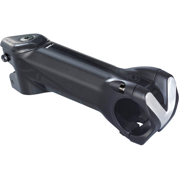 PRO VIBE alloy bike stem with 31.8mm clamp, compatible with MTB and riser handlebars, featuring a sleek, durable design.