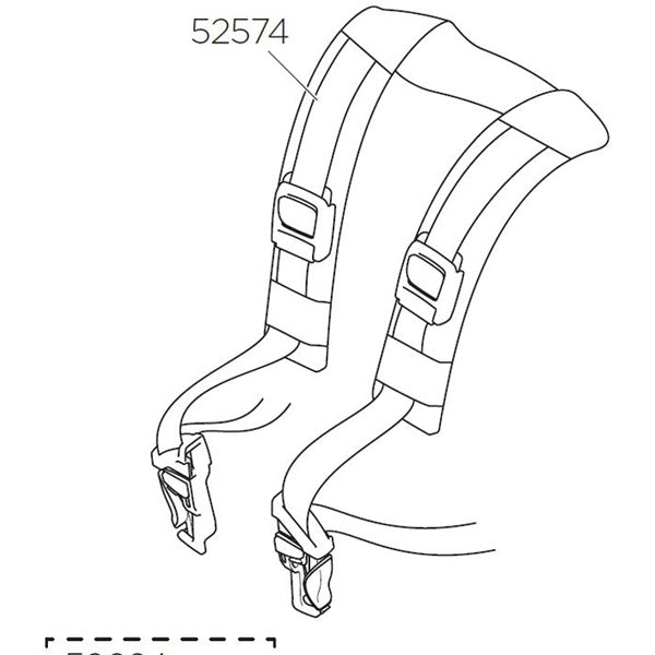 Thule Mounts & Spares - Harness for RideAlong Mini