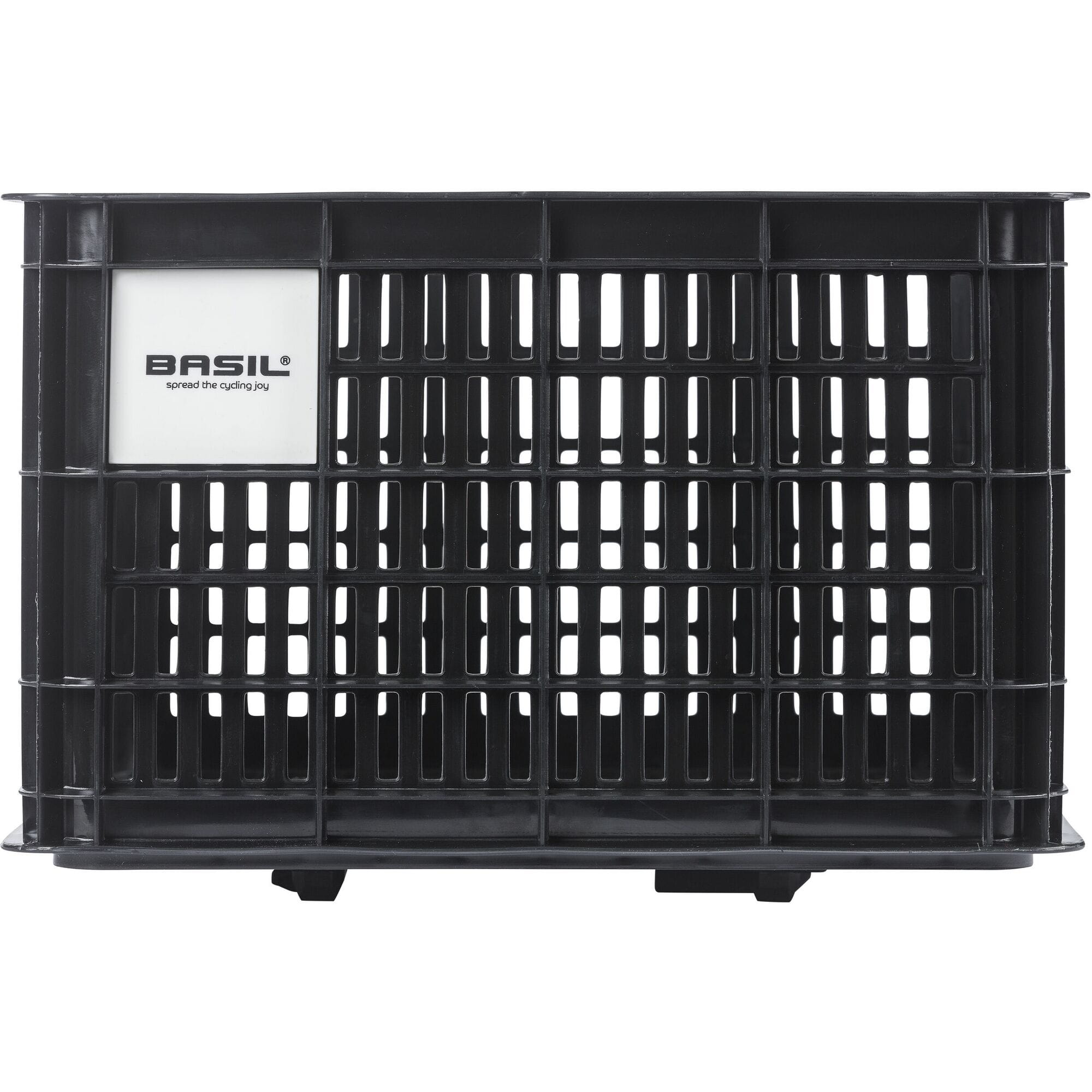 Basil Panniers & Bags - bicycle crate MIK M 29.5L recycled synthetic black