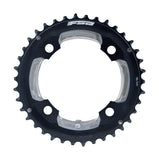 FSA Pro MTB Chainring (2x10, 104x38T, Black, 4h, 12mm Pin)