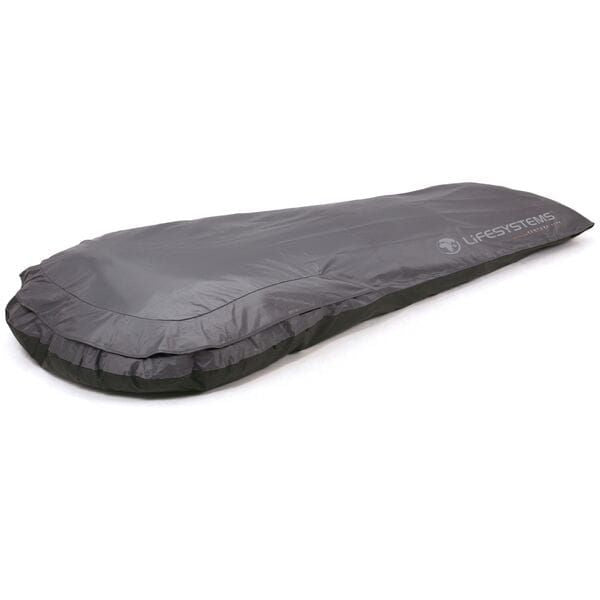 Lifesystems Venture Lite Bivi Bag waterproof bikepacking shelter with ventilation, lightweight outdoor accessories in green and black.
