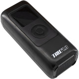 Truflo Electron Max portable digital electric pump with USB-C rechargeable battery, accessories for inflating inflatables and tires.