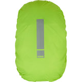 HUMP Original Hi-Viz Yellow waterproof backpack cover for 15-35L bags, reflective, durable outdoor accessories for secure protection.