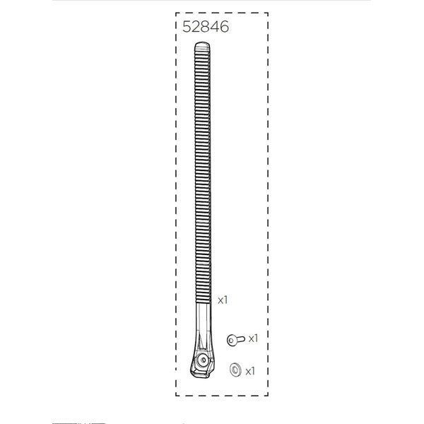 Thule Mounts & Spares - 52846 Wheel Strap EasyFold XT