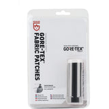 Gear Aid Tenacious Gore-Tex patches for waterproof clothing repair, adhesive-backed fabric patches for outdoor apparel.