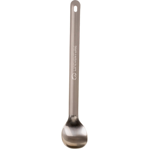 LifeVenture Bike Packing - Titanium Long Handled Spoon