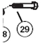 Park Tool Height Adj. Bolt - PRS-3 OS, PRS-13, PRS-33