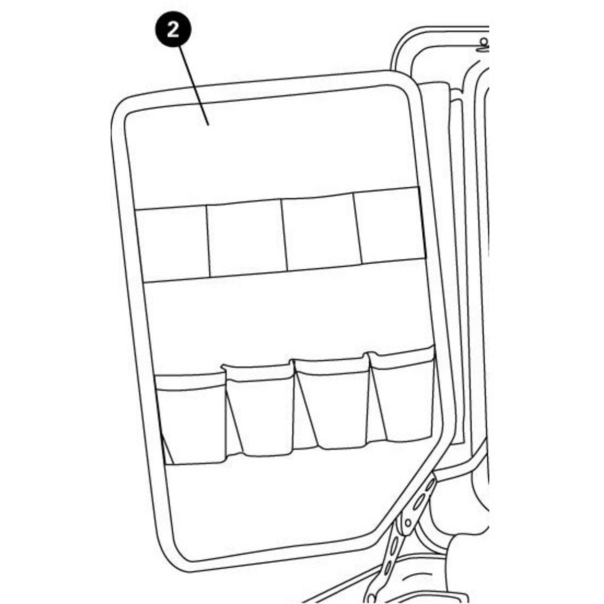 Park Tool 3351L - Left side wing board for BX-2.2