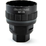 Park Tool BBT-179 heavy-duty steel bottom bracket tool with 12-notch design for 46mm extraction, ideal for bike workshop use.