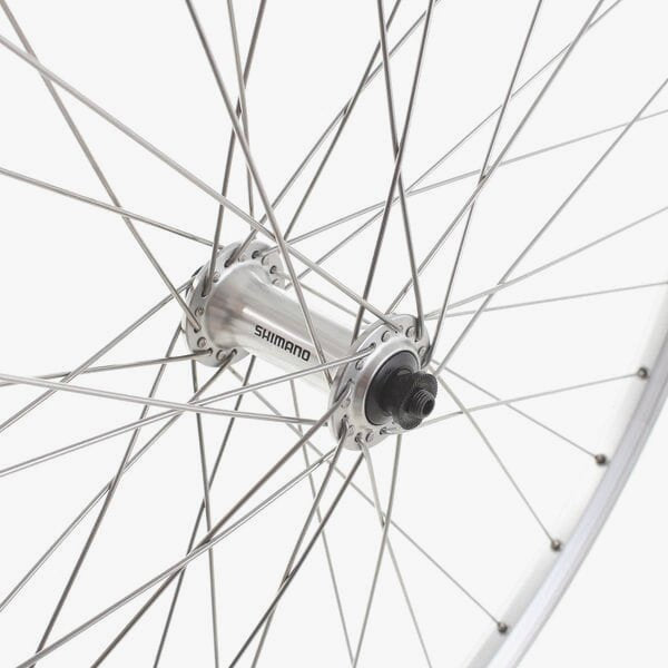 M Part Wheels Road Front Wheel Shimano Sora Hub Eyeleted Rim Silver 700C Wheel