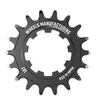 Wheels Manufacturing rear 12mm thru-axle for bikes and forks, M12x1.75x22mm, 165mm length, in black solid metal design