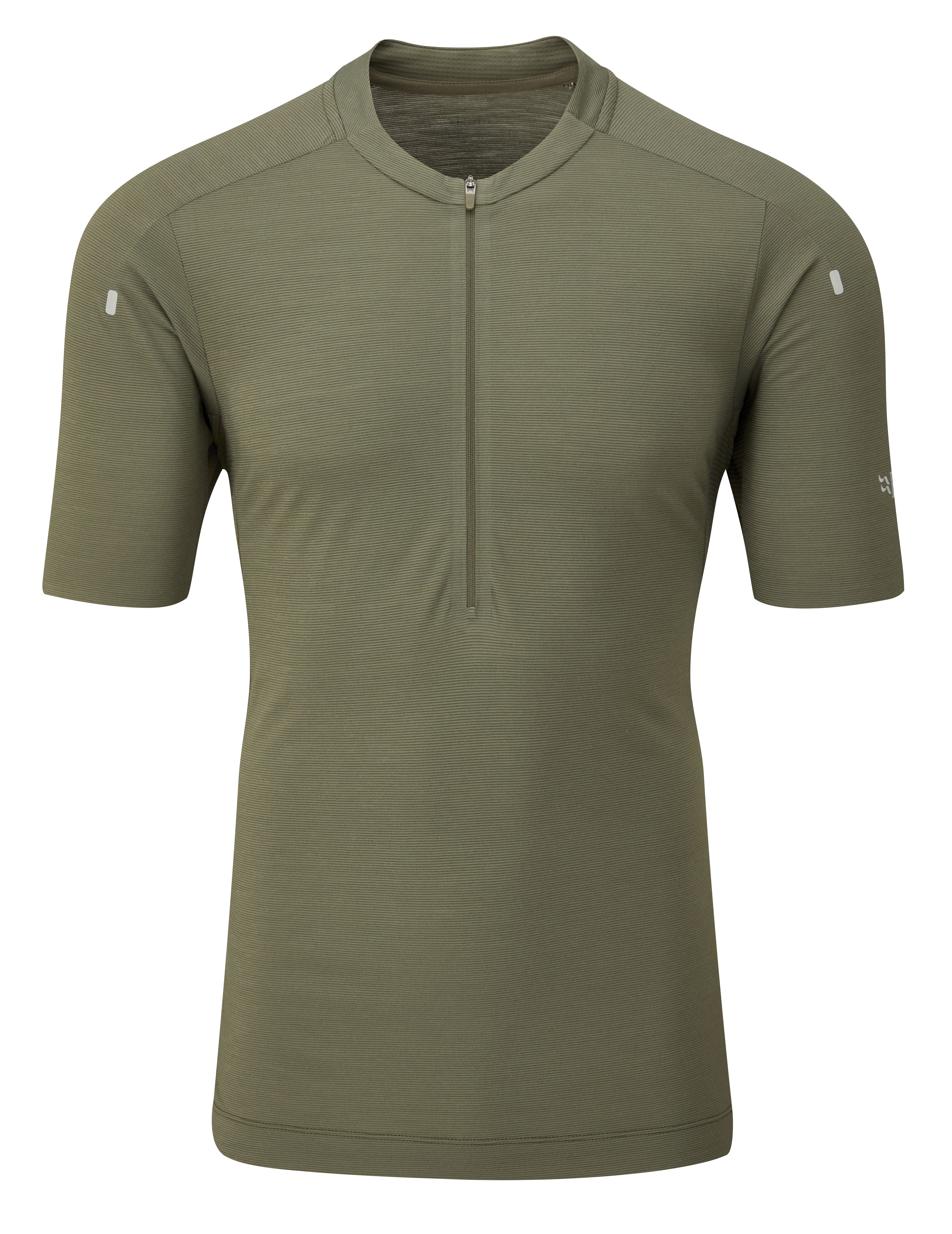 Rab Cindercrino Zip Tee Jersey