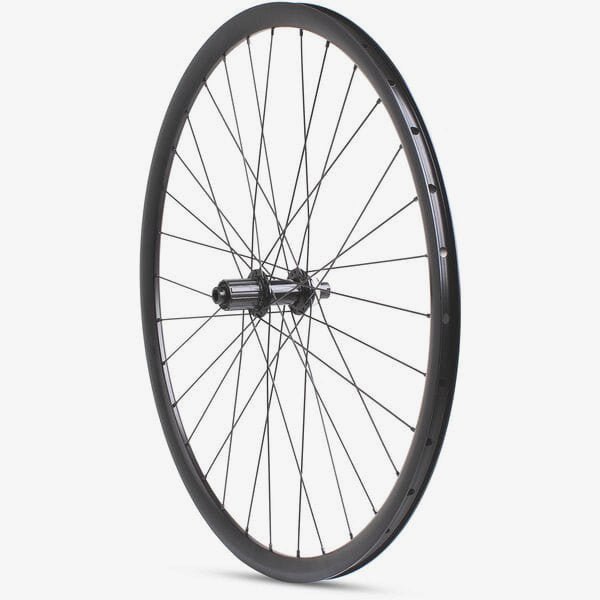 M Part Wheels Road Rear Wheel Shimano Tiagra Cl Hub Ta 142X12Mm 28Mm Aero Rim Black 700C Wheel