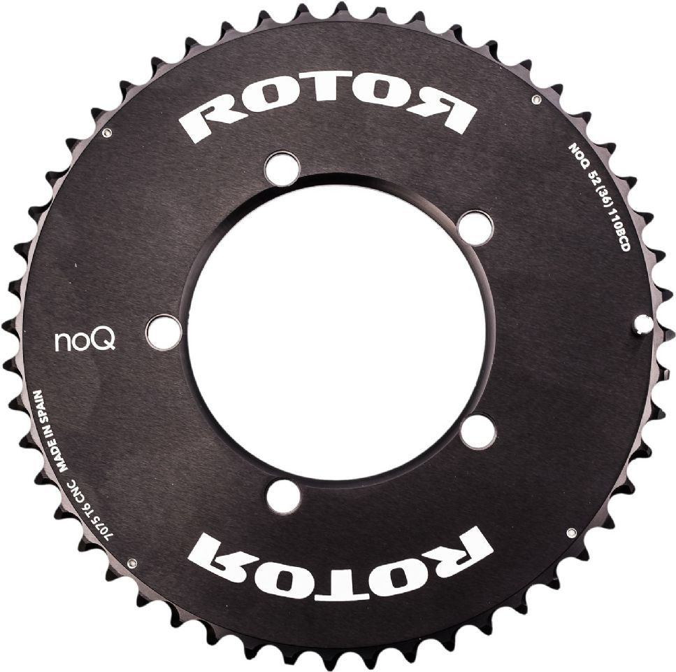 ROTOR Noq Aero Round Ring - 110 Bcd - Single Outer Ring