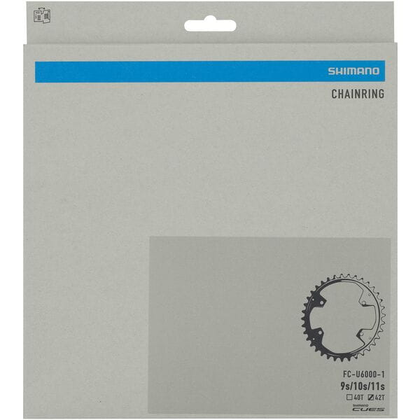 Shimano Fc-U6000-1 Cues 11/10/9 Speed Single Chainring 42T Chain Ring