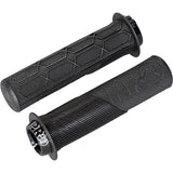 Pro Trail Lock On W/ Flange 32Mm Bk Grips