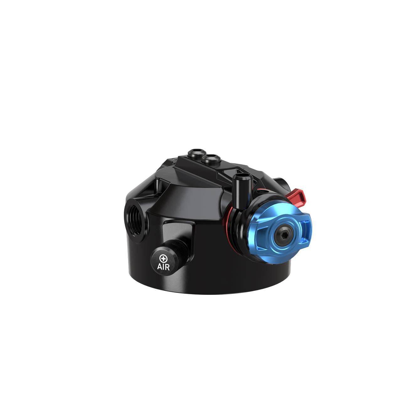 Rockshox Spare - Rear Shock Eyelet Assembly - (Includes Eyelet, Air Valve And Cap, Controls, Shaft O-Rings) - Scott Nude RLC3 (B1): | Swinnerton Cycles