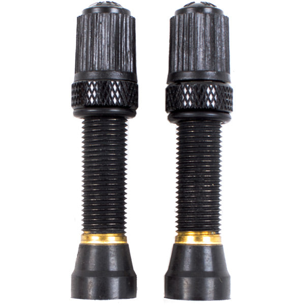 Nutrak Schrader Tubeless Valve, Threaded Bronze