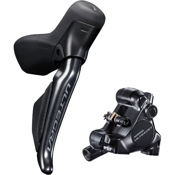 Shimano Road Shifters - ST-R8170 bled hydraulic disc, Di2 E-tube STI set, flat mount calliper