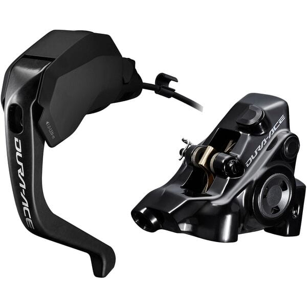 Shimano Road Shifters - ST-R9180 hydraulic disc, Di2 E-tube STI TT set, flat mount BR-R9270